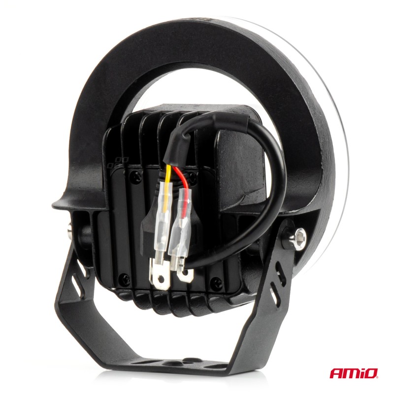 ΠΡΟΒΟΛΕΑΣ ΕΡΓΑΣΙΑΣ ΣΤΡΟΓΓΥΛΟΣ LED 45W 9-36V 8.000lm 6.500K AWL58 AMIO - 1 ΤΕΜ.