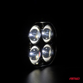 ΠΡΟΒΟΛΕΑΣ ΕΡΓΑΣΙΑΣ ΤΕΤΡΑΓΩΝΟΣ LED 20W 9-36V 4.000lm 6.500K AWL63 AMIO - 1 ΤΕΜ.