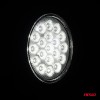 ΠΡΟΒΟΛΕΑΣ ΕΡΓΑΣΙΑΣ ΣΤΡΟΓΓΥΛΟΣ LED 57W 9-36V 10.000lm 6.500K AWL65 AMIO - 1 ΤΕΜ.