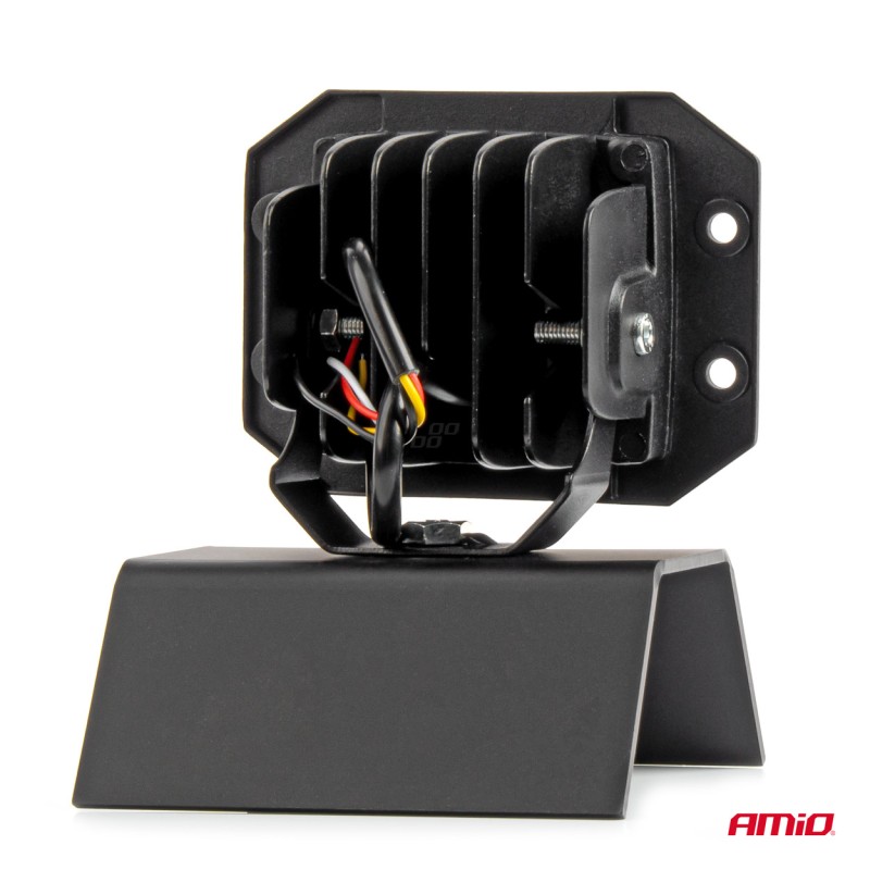 ΠΡΟΒΟΛΕΑΣ ΕΡΓΑΣΙΑΣ ΤΕΤΡΑΓΩΝΟΣ LED 60W 9-36V 6.000lm 6.500K AWL66 AMIO - 1 ΤΕΜ.