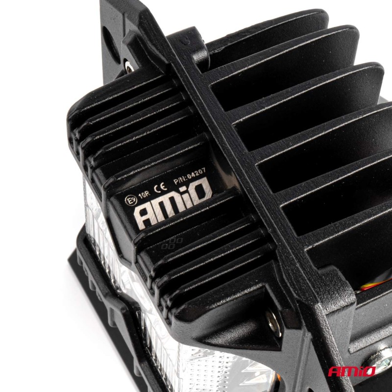 ΠΡΟΒΟΛΕΑΣ ΕΡΓΑΣΙΑΣ ΤΕΤΡΑΓΩΝΟΣ LED 60W 9-36V 6.000lm 6.500K AWL66 AMIO - 1 ΤΕΜ.