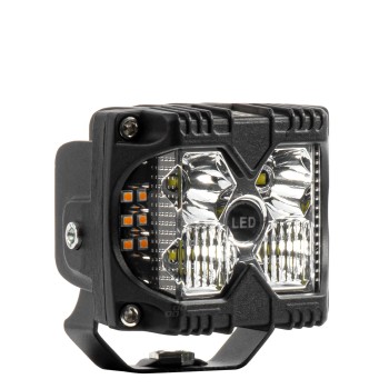 ΠΡΟΒΟΛΕΑΣ ΕΡΓΑΣΙΑΣ ΤΕΤΡΑΓΩΝΟΣ LED 60W 9-36V 6.000lm 6.500K 95x80x90mm AWL67 AMIO - 1 ΤΕΜ.