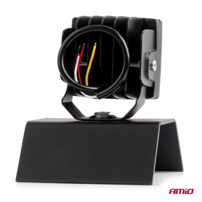 ΠΡΟΒΟΛΕΑΣ ΕΡΓΑΣΙΑΣ ΤΕΤΡΑΓΩΝΟΣ LED 60W 9-36V 6.000lm 6.500K 95x80x90mm AWL67 AMIO - 1 ΤΕΜ.