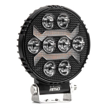 ΠΡΟΒΟΛΕΑΣ ΕΡΓΑΣΙΑΣ ΣΤΡΟΓΓΥΛΟΣ LED 54W 9-36V 10.000lm 6.500K AWL69 AMIO - 1 ΤΕΜ.