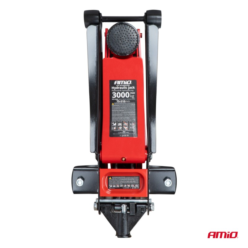 ΓΡΥΛΟΣ ΥΔΡΑΥΛΙΚΟΣ ΜΕ ΡΟΔΕΣ 3.000KG (ΥΨΟΣ 75-510mm) - 1 Τεμ.