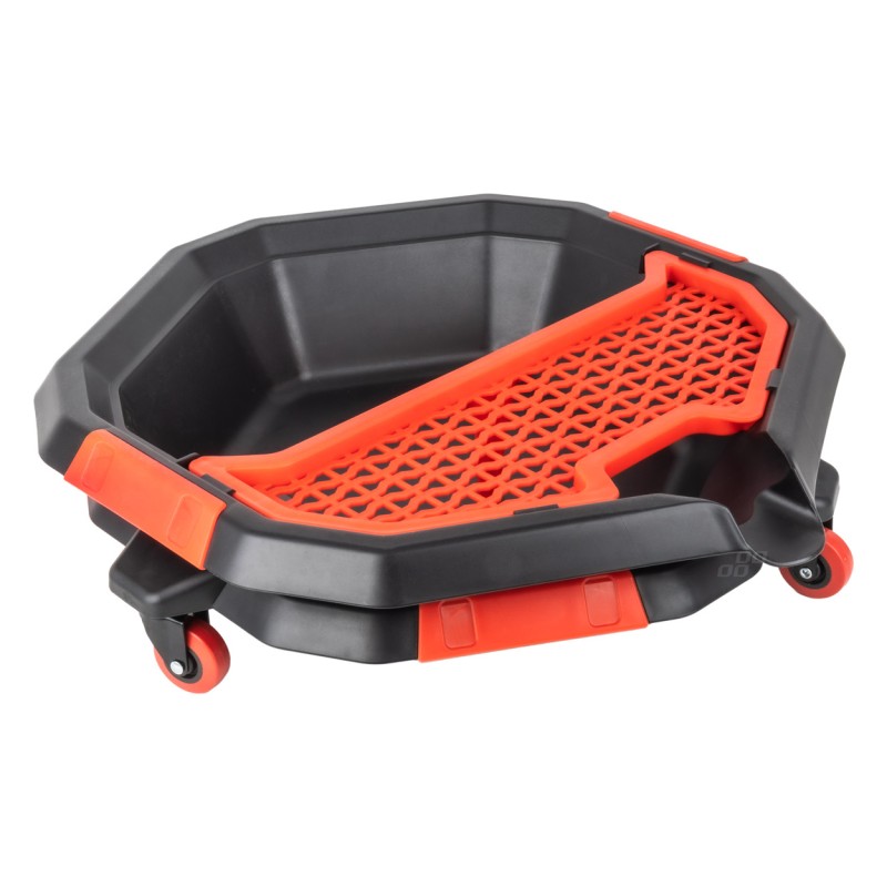 ΛΕΚΑΝΗ ΓΙΑ ΛΑΔΙΑ / ΔΟΧΕΙΟ ΑΛΛΑΓΗΣ ΛΑΔΙΩΝ ΜΕ ΑΠΟΘΗΚΕΥΤΙΚΟ ΧΩΡΟ ΚΑΙ ΡΟΔΑΚΙΑ 8L 58x54x11cm AMIO - 1 τεμ.