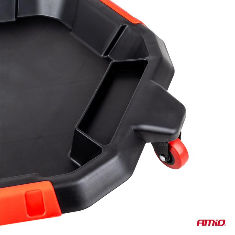 ΛΕΚΑΝΗ ΓΙΑ ΛΑΔΙΑ / ΔΟΧΕΙΟ ΑΛΛΑΓΗΣ ΛΑΔΙΩΝ ΜΕ ΑΠΟΘΗΚΕΥΤΙΚΟ ΧΩΡΟ ΚΑΙ ΡΟΔΑΚΙΑ 8L 58x54x11cm AMIO - 1 τεμ.