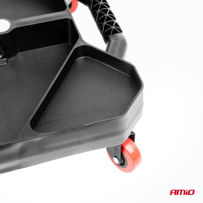 ΛΕΚΑΝΗ/ΕΡΓΑΛΕΙΟΘΗΚΗ ΑΠΟΘΗΚΕΥΣΗΣ ΕΡΓΑΛΕΙΩΝ/ΕΞΑΡΤΗΜΑΤΩΝ ΜΕ ΡΟΔΑΚΙΑ 44x41x6cm AMIO - 1 τεμ.