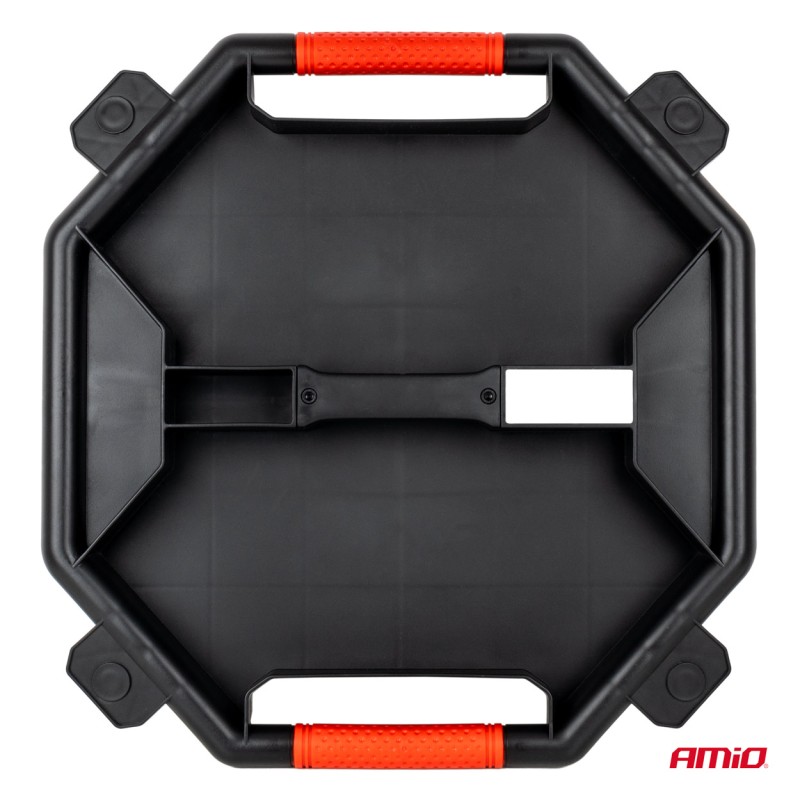 ΛΕΚΑΝΗ/ΕΡΓΑΛΕΙΟΘΗΚΗ ΑΠΟΘΗΚΕΥΣΗΣ ΕΡΓΑΛΕΙΩΝ/ΕΞΑΡΤΗΜΑΤΩΝ ΜΕ ΡΟΔΑΚΙΑ 49x47x6cm AMIO - 1 τεμ.