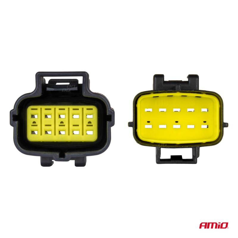 ΦΙΣΑ ΣΥΝΔΕΣΗΣ ΜΕ ΥΠΟΔΟΧΗ 10 PIN Φ2,2mm ΑΔΙΑΒΡΟΧΗ AMIO - 1 τεμ.