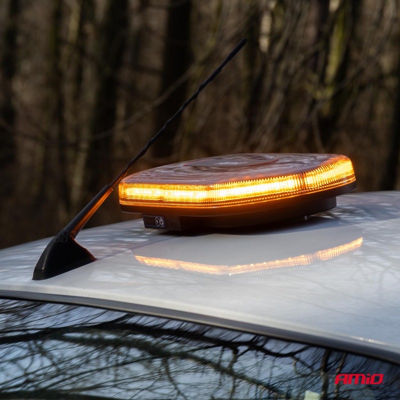 ΦΑΡΟΣ/ΣΤΡΟΜΠΟ ΜΠΑΡΑ R65 R10 12/24V 26W LED ΠΟΡΤΟΚΑΛΙ 10 ΧΡΗΣΕΩΝ ΜΕ ΜΑΓΝΗΤΙΚΗ ΒΑΣΗ 326x186x63mm ΑΜΙΟ - 1 ΤΕΜ.