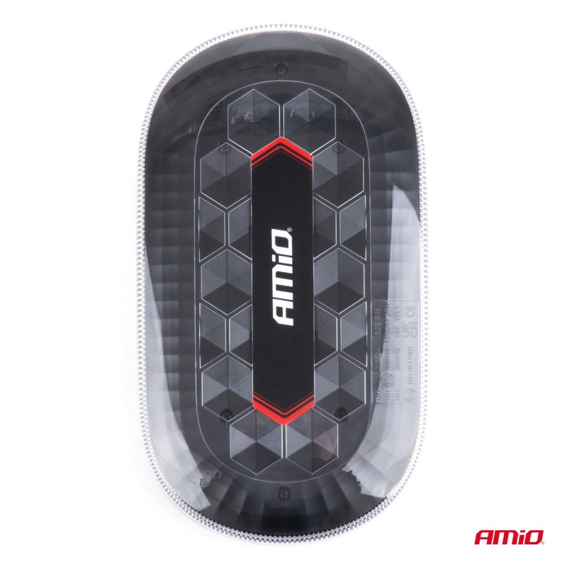 ΦΑΡΟΣ/ΣΤΡΟΜΠΟ ΜΠΑΡΑ R65 R10 12/24V 26W LED ΠΟΡΤΟΚΑΛΙ 10 ΧΡΗΣΕΩΝ ΜΕ ΜΑΓΝΗΤΙΚΗ ΒΑΣΗ 326x186x63mm ΑΜΙΟ - 1 ΤΕΜ.