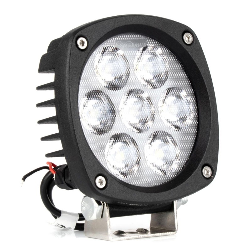 ΠΡΟΒΟΛΕΑΣ ΕΡΓΑΣΙΑΣ LED 21W 9>50V 3 ΧΡΗΣΕΩΝ ΛΕΥΚΟ ΦΩΣ 108x108x48mm AMIO - 1 Τεμ.