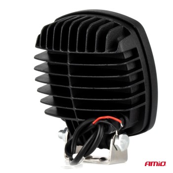 ΠΡΟΒΟΛΕΑΣ ΕΡΓΑΣΙΑΣ LED 21W 9>50V 3 ΧΡΗΣΕΩΝ ΛΕΥΚΟ ΦΩΣ 108x108x48mm AMIO - 1 Τεμ.