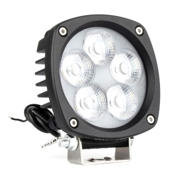 ΠΡΟΒΟΛΕΑΣ ΕΡΓΑΣΙΑΣ LED 29W 9>50V 3 ΧΡΗΣΕΩΝ ΛΕΥΚΟ ΦΩΣ 108x108x48mm AMIO - 1 Τεμ.