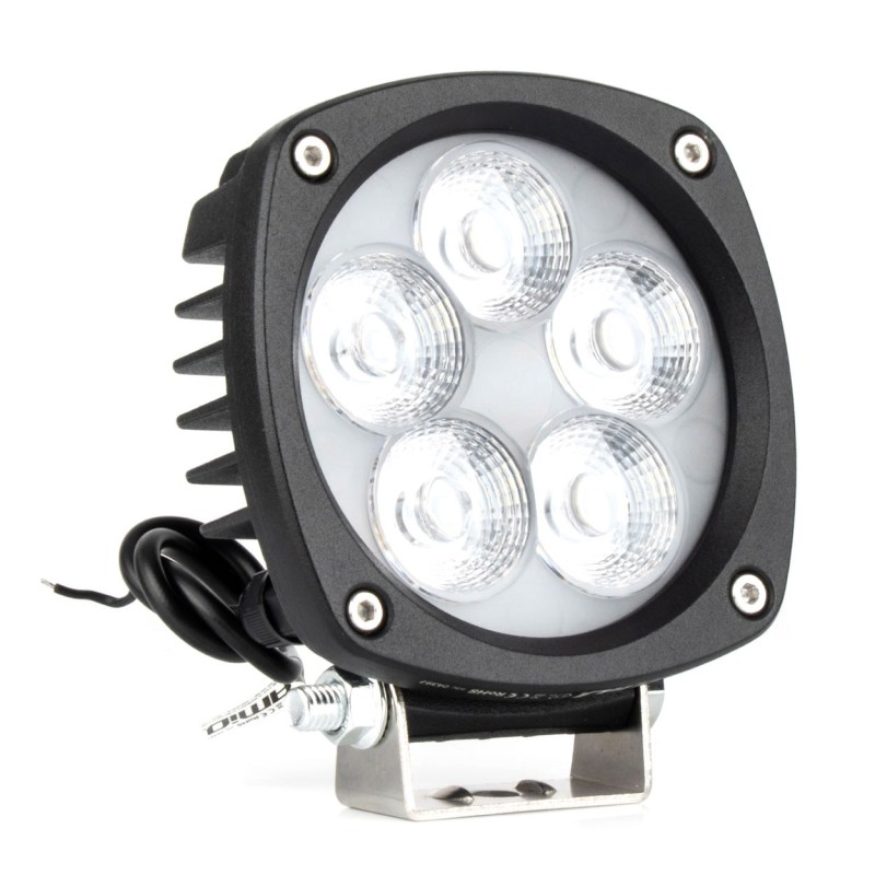 ΠΡΟΒΟΛΕΑΣ ΕΡΓΑΣΙΑΣ LED 29W 9>50V 3 ΧΡΗΣΕΩΝ ΛΕΥΚΟ ΦΩΣ 108x108x48mm AMIO - 1 Τεμ.
