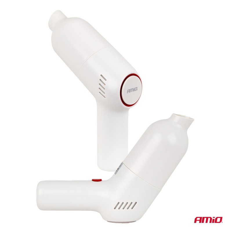 Amio - Ασύρματη Ηλεκτρική Σκούπα Αυτοκινήτου VC-07 40W 4,5 kPa με Φίλτρο HEPA – USB-C - 1 Τεμ. (04415/AM)