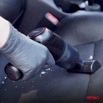 Amio - Ασύρματη Ηλεκτρική Σκούπα Αυτοκινήτου VC-08 70W 11 kPa BLDC με Φίλτρο HEPA – USB-C - 1 Τεμ. (04416/AM)