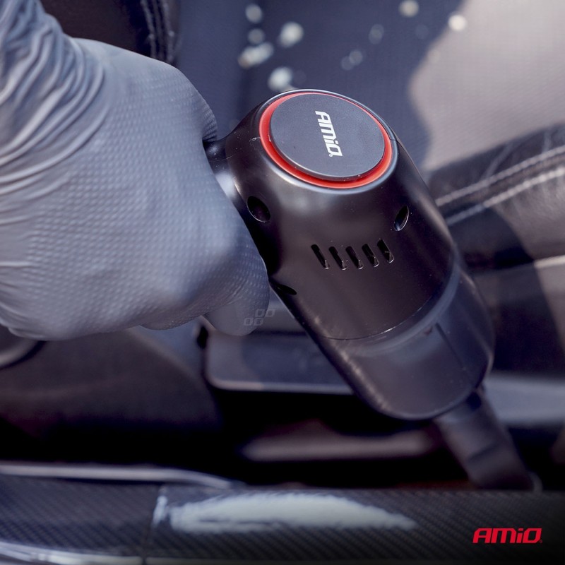 Amio - Ασύρματη Ηλεκτρική Σκούπα Αυτοκινήτου VC-08 70W 11 kPa BLDC με Φίλτρο HEPA – USB-C - 1 Τεμ. (04416/AM)