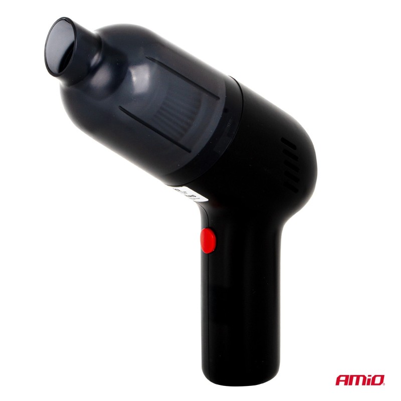 Amio - Ασύρματη Ηλεκτρική Σκούπα Αυτοκινήτου VC-08 70W 11 kPa BLDC με Φίλτρο HEPA – USB-C - 1 Τεμ. (04416/AM)