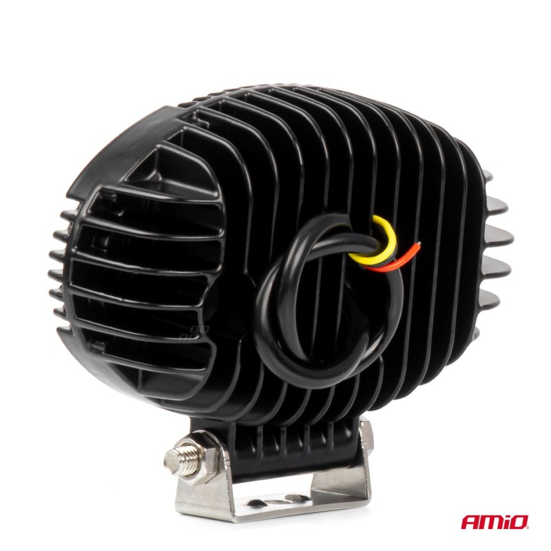 Amio - Προβολέας Εργασίας LED AWL77 45W 3000lm 6500K με Λευκό + Κίτρινο φώς προειδοποίησης  9/36V - 1 τεμ. (04421/AM)