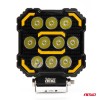 Amio - Προβολέας Εργασίας LED AWL79 SPOT 48W 3000lm 6500K με Λευκό + Κίτρινο φώς προειδοποίησης  9/36V - 1 τεμ. (04423/AM)
