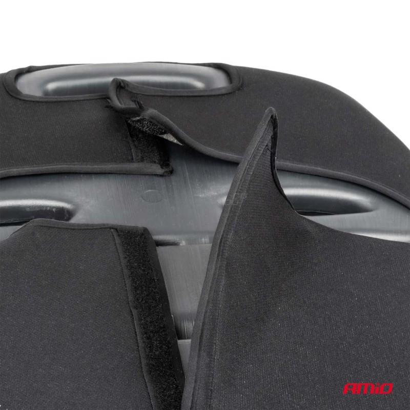 ΠΑΙΔΙΚΟ ΚΑΘΙΣΜΑ ΑΥΤΟΚΙΝΗΤΟΥ ΜΕ ΠΛΑΤΗ ΚΑΤΑΛΛΗΛΟ ΓΙΑ ΥΨΟΣ 126>150cm UN129/03 ΣΕ ΜΑΥΡΟ ΧΡΩΜΑ ΑΜΙΟ - 1 Τεμ.