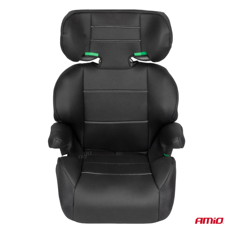 ΠΑΙΔΙΚΟ ΚΑΘΙΣΜΑ ΑΥΤΟΚΙΝΗΤΟΥ ΜΕ ΠΛΑΤΗ ΚΑΤΑΛΛΗΛΟ ΓΙΑ ΥΨΟΣ 126>150cm UN129/03 ΣΕ ΜΑΥΡΟ ΧΡΩΜΑ ΑΜΙΟ - 1 Τεμ.