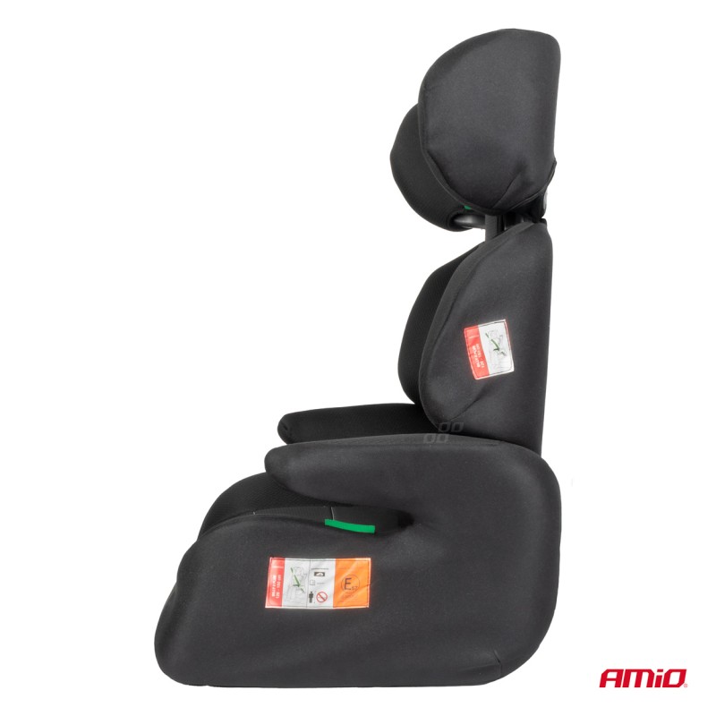 ΠΑΙΔΙΚΟ ΚΑΘΙΣΜΑ ΑΥΤΟΚΙΝΗΤΟΥ ΜΕ ΠΛΑΤΗ ΚΑΤΑΛΛΗΛΟ ΓΙΑ ΥΨΟΣ 126>150cm UN129/03 ΣΕ ΜΑΥΡΟ ΧΡΩΜΑ ΑΜΙΟ - 1 Τεμ.