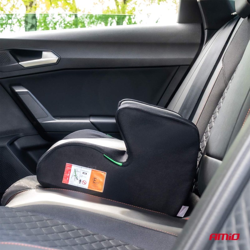 ΠΑΙΔΙΚΟ ΚΑΘΙΣΜΑ ΑΥΤΟΚΙΝΗΤΟΥ ΜΕ ΠΛΑΤΗ ΚΑΤΑΛΛΗΛΟ ΓΙΑ ΥΨΟΣ 126>150cm UN129/03 ΣΕ ΓΚΡΙ/ΜΑΥΡΟ ΧΡΩΜΑ ΑΜΙΟ - 1 Τεμ.