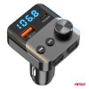 Amio - FM Transmitter Αναπτήρα τύπου FMT01 τάση λειτουργίας για Επιβατικά Αυτοκίνητα και Φορτηγά με 1xUSB Type-A και 1xUSB Type-C για Επιβατικά Αυτοκίνητα και Φορτηγά - 1 τεμ. (04647/AM)