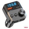 Amio - FM Transmitter Αναπτήρα τύπου FMT01 τάση λειτουργίας για Επιβατικά Αυτοκίνητα και Φορτηγά με 1xUSB Type-A και 1xUSB Type-C για Επιβατικά Αυτοκίνητα και Φορτηγά - 1 τεμ. (04647/AM)