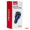 Amio - FM Transmitter Αυτοκινήτου 12/24V με 1xUSB Type-A και 1xUSB Type-C - 1 τεμ. (04655/AM)