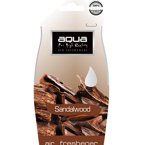 ΑΡΩΜΑΤΙΚΟ ΑΥΤΟΚΙΝΗΤΟΥ ΚΡΕΜΑΣΤΟ ΜΕ ΑΡΩΜΑ ΣΑΝΔΑΛΟΞΥΛΟ (SANDAL WOOD) AQUA - 1 TEM.