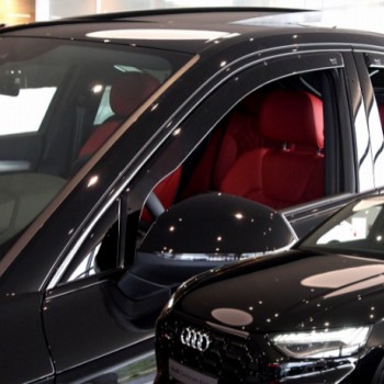 ΑΝΕΜΟΘΡΑΥΣΤΕΣ ΓΙΑ AUDI Q5 SPORTBACK 5D 2020+ -ΣΕΤ ΑΥΤΟΚΙΝΗΤΟΥ ΑΠΟ ΕΥΚΑΜΠΤΟ ΦΙΜΕ ΠΛΑΣΤΙΚΟ HEKO - 4 ΤΕΜ.