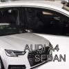 ΑΝΕΜΟΘΡΑΥΣΤΕΣ ΓΙΑ AUDI A4 4D 2016 ΣΕΤ ΑΥΤΟΚΙΝΗΤΟΥ ΑΠΟ ΕΥΚΑΜΠΤΟ ΦΙΜΕ ΠΛΑΣΤΙΚΟ HEKO - 4 ΤΕΜ.
