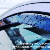 Heko - Ανεμοθραύστες για Audi A6 E-Tron 5 Doors Avant (έκδοση με καθρέπτες) 2024+ Σετ Αυτοκινήτου Απο Εύκαμπτο Φιμέ Πλαστικό - 4 τεμ. (ΑΝΕΜ.SET10298)