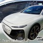 Heko - Ανεμοθραύστες για Audi A6 E-Tron 5 Doors Avant (έκδοση με καθρέπτες) 2024+ Σετ Αυτοκινήτου Απο Εύκαμπτο Φιμέ Πλαστικό - 4 τεμ. (ΑΝΕΜ.SET10298)
