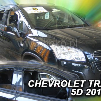 ΑΝΕΜΟΘΡΑΥΣΤΕΣ ΓΙΑ CHEVROLET TRAX 5D 2013-2015 ΣΕΤ ΑΥΤΟΚΙΝΗΤΟΥ ΑΠΟ ΕΥΚΑΜΠΤΟ ΦΙΜΕ ΠΛΑΣΤΙΚΟ HEKO - 4 ΤΕΜ.