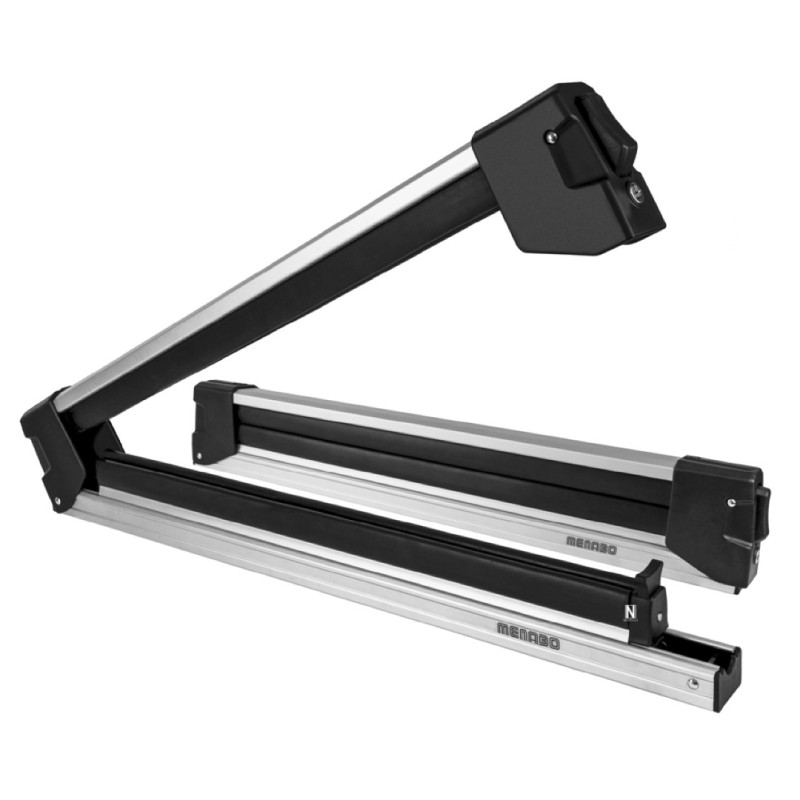 ΒΑΣΗ ΣΚΙ ΟΡΟΦΗΣ ΑΛΟΥΜΙΝΙΟΥ YELO 6 MENABO (6 ΖΕΥΓΑΡΙΑ ΣΚΙ /4 SNOWBOARD) ME SLIDER