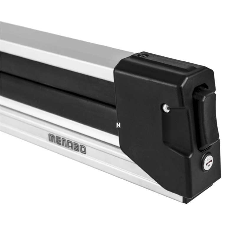 ΒΑΣΗ ΣΚΙ ΟΡΟΦΗΣ ΑΛΟΥΜΙΝΙΟΥ YELO 6 MENABO (6 ΖΕΥΓΑΡΙΑ ΣΚΙ /4 SNOWBOARD) ME SLIDER