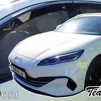 Heko - Ανεμοθραύστες για Byd Seal 6 5 Doors 2024+ Σετ Αυτοκινήτου Απο Εύκαμπτο Φιμέ Πλαστικό - 4 τεμ. (ΑΝΕΜ.SET11317)