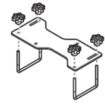 ΣΥΣΤΗΜΑ ΔΕΣΗΣ (ΕΞΩΤΕΡΙΚΟ) ΓΙΑ ΣΩΛΗΝΑ ΜΕΤΑΦΟΡΑΣ ΦΟΡΤΙΟΥ L3100 ΓΙΑ ΕΠΑΓΓΕΛΜΑΤΙΚΕΣ ΜΠΑΡΕΣ ΟΡΟΦΗΣ MENABO