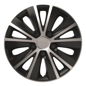 ΤΑΣΙΑ 14" RAPIDE NC SILVER BLACK (ΜΕ ΔΙΑΜΕΤΡΟ ΓΙΑ ΣΗΜΑ 7,2cm) - ΣΕΤ 4ΤΕΜ ΣΕ ΚΟΥΤΙ