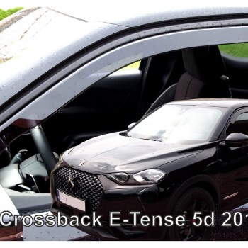 ΑΝΕΜΟΘΡΑΥΣΤΕΣ ΓΙΑ DS3 CROSSBACK E-TENSE 5D 2018-2021  ΖΕΥΓΑΡΙ ΑΠΟ ΕΥΚΑΜΠΤΟ ΦΙΜΕ ΠΛΑΣΤΙΚΟ HEKO - 2 ΤΕΜ.