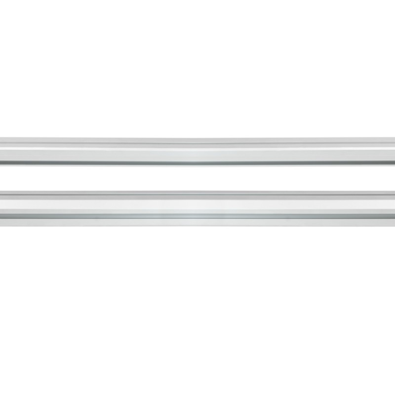 ΒΑΣΕΙΣ ΣΤΗΡΙΞΗΣ ΑΛΟΥΜΙΝΙΟΥ TBR FIXING PROFILE KIT M 116,6 cm ΣΕ ΑΣΗΜΙ ΧΡΩΜΑ ΜΕ ΥΠΟΔΟΧΕΣ T-SYSTEM ΓΙΑ ΜΠΑΡΕΣ TBR ΚΑΡΟΤΣΑΣ ΣΕ PICKUP ΚΑΙ ΑΓΡΟΤΙΚΑ ΟΧΗΜΑΤΑ MENABO - 2 ΤΕΜ.