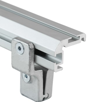 ΒΑΣΕΙΣ ΣΤΗΡΙΞΗΣ ΑΛΟΥΜΙΝΙΟΥ TBR FIXING PROFILE KIT M 116,6 cm ΣΕ ΑΣΗΜΙ ΧΡΩΜΑ ΜΕ ΥΠΟΔΟΧΕΣ T-SYSTEM ΓΙΑ ΜΠΑΡΕΣ TBR ΚΑΡΟΤΣΑΣ ΣΕ PICKUP ΚΑΙ ΑΓΡΟΤΙΚΑ ΟΧΗΜΑΤΑ MENABO - 2 ΤΕΜ.