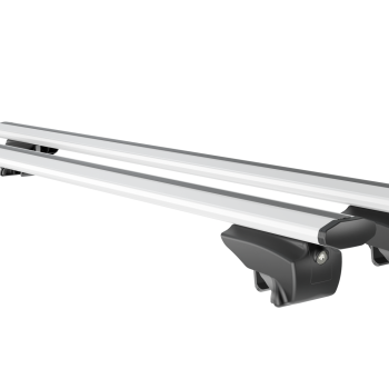 ΜΠΑΡΕΣ ΟΡΟΦΗΣ ΑΛΟΥΜΙΝΙΟΥ BLADE L SILVER 127cm ΜΕ ΑΚΡΑ GAMMA FLAT ΓΙΑ FLUSH / STANDARD RAILS MENABO - 2 ΤΕΜ.