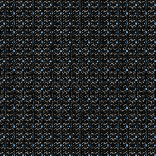 Καλύμματα Καθισμάτων Dots-1,  χωρίς επανατυλικτήρα ζώνης - Μαύρο / Μπλε