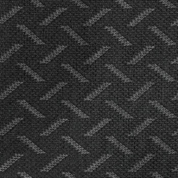 Καλύμματα Καθισμάτων Linear υψηλής ποιότητας ζακάρ Μαύρο / Γκρι set